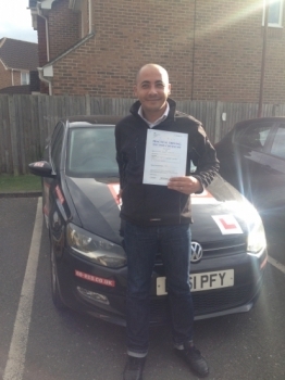 Well done Mohamed passed 1st attempt